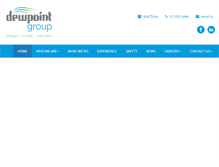 Tablet Screenshot of dewpoint.com.au