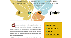 Desktop Screenshot of dewpoint.ca